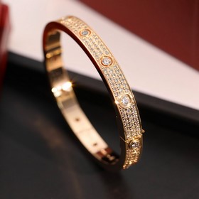 [原單對版] (配全套包裝) 卡地亞 Cartier滿天星手鐲 卡地亞 Cart