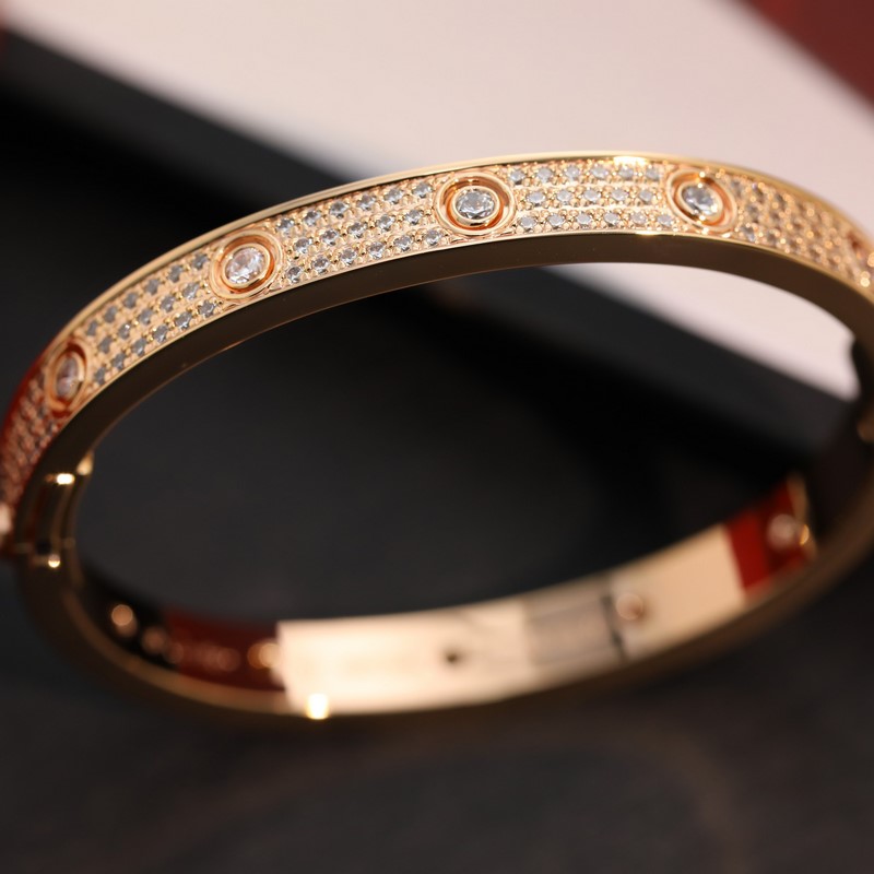 [原單對版] (配全套包裝) 卡地亞 Cartier滿天星手鐲 卡地亞 Cart