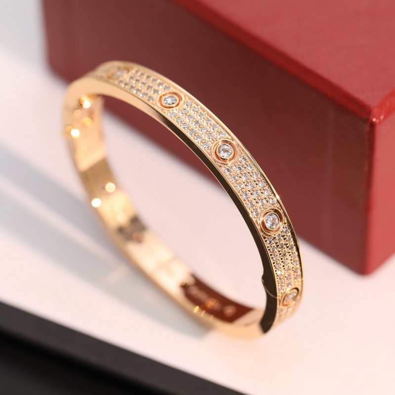 [原單對版] (配全套包裝) 卡地亞 Cartier滿天星手鐲 卡地亞 Cart