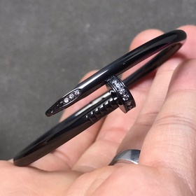 [原單對版] (配全套包裝) 卡地亞 Cartier 帶鑽釘子手鐲 JUST