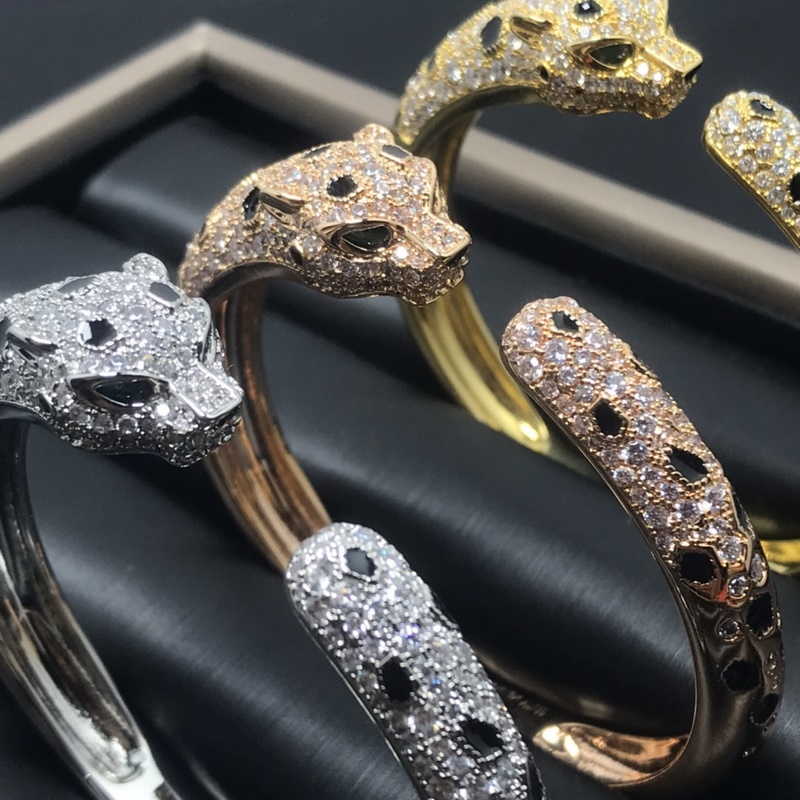 卡地亞 Cartier手鐲 新品豹頭斑點滿天星手鐲