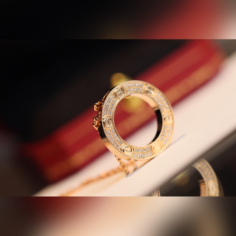 [原單對版] (配全套包裝) 卡地亞 CartierLOVE大圓餅項鍊重磅出爐