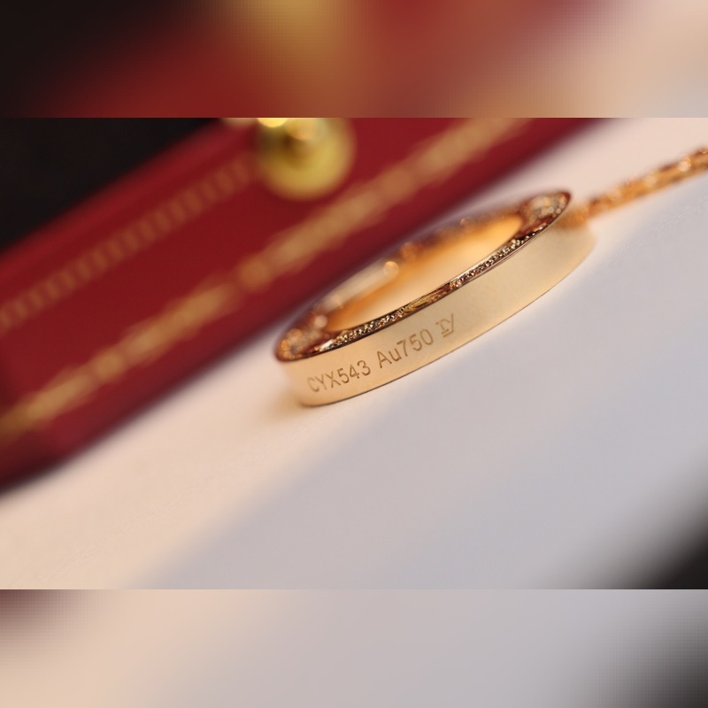 [原單對版] (配全套包裝) 卡地亞 CartierLOVE大圓餅項鍊重磅出爐