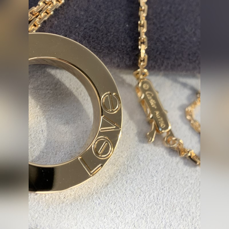 [原單頂級](配全套包裝) love系列[色色R]大餅項鍊 很好搭配衣服，超級大