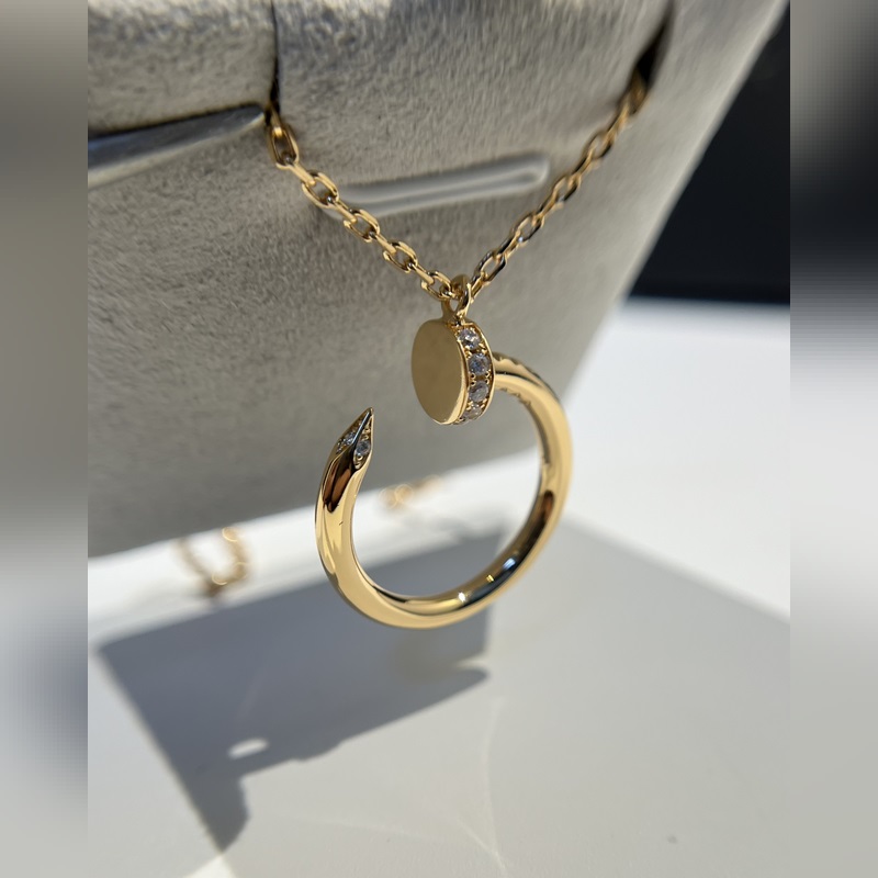 [原單對版] (配全套包裝) 卡地亞 Cartier釘子項鍊