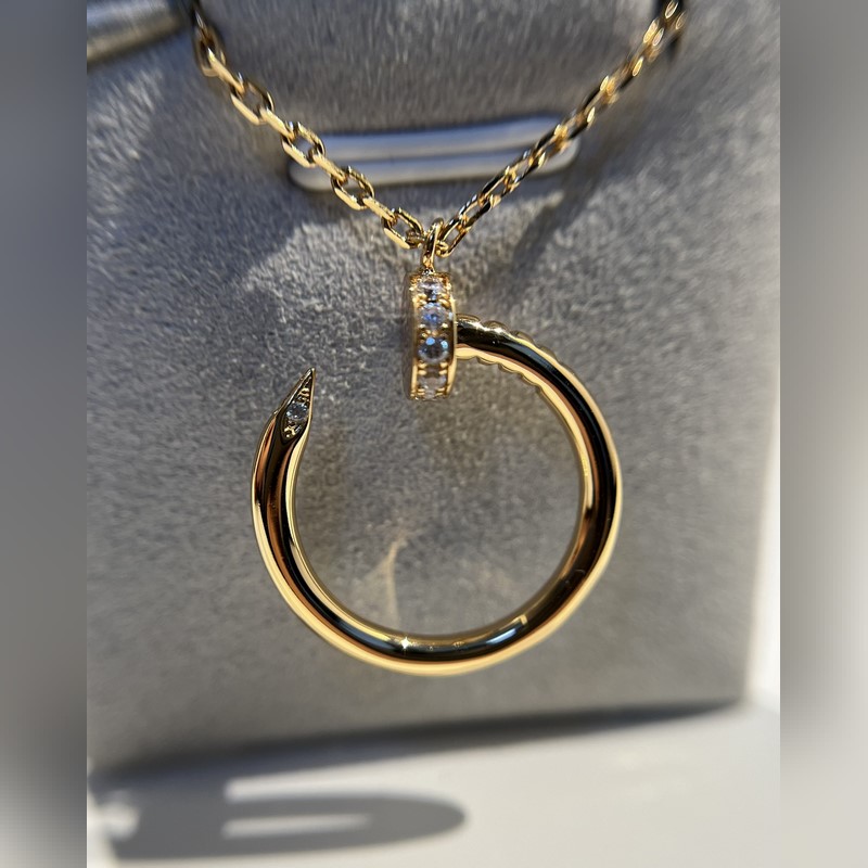 [原單對版] (配全套包裝) 卡地亞 Cartier釘子項鍊