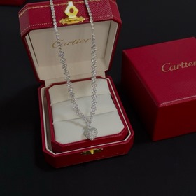 [原單對(duì)版] (配全套包裝) 卡地亞 Cartier鑲鑽項(xiàng)鍊 高端定制版本 鑲