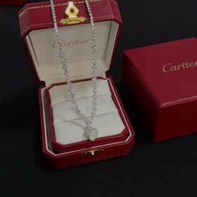[原單對(duì)版] (配全套包裝) 卡地亞 Cartier鑲鑽項(xiàng)鍊 高端定制版本 鑲