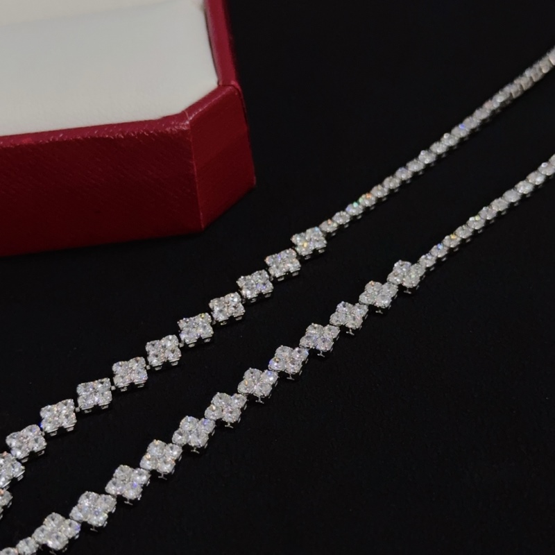 [原單對版] (配全套包裝) 卡地亞 Cartier鑲鑽項鍊 高端定制版本 鑲