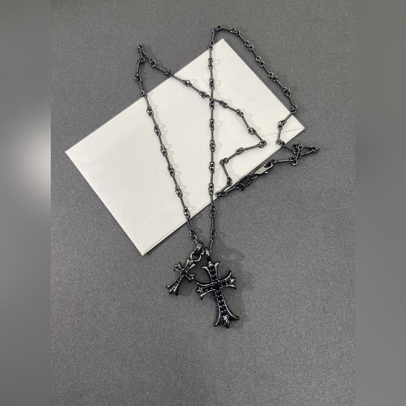 [原單對版] (配全套包裝) [Chrome Hearts克羅心十字架項鍊]