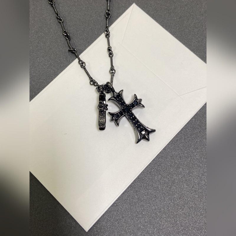 [原單對版] (配全套包裝) [Chrome Hearts克羅心十字架項鍊]