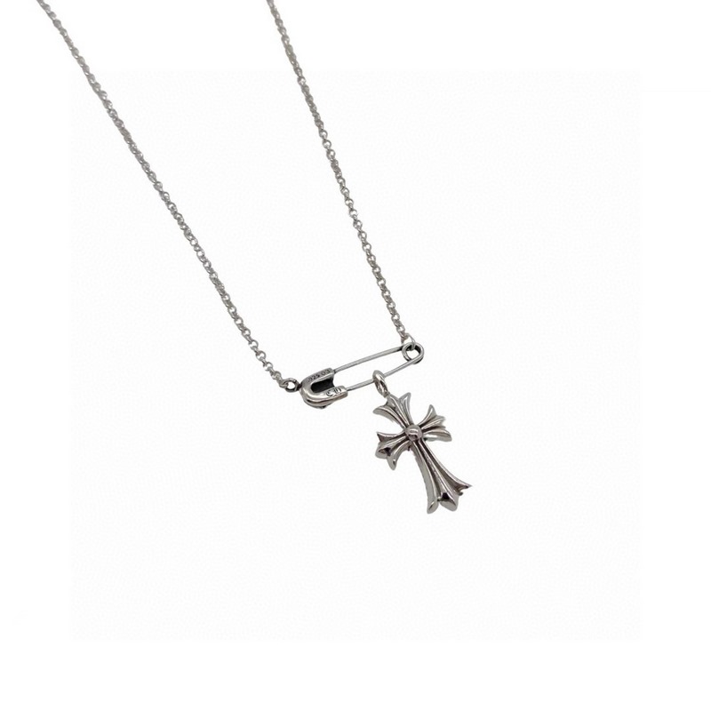 [原單對版] (配全套包裝) Chrome Hearts  克羅心別針項鍊