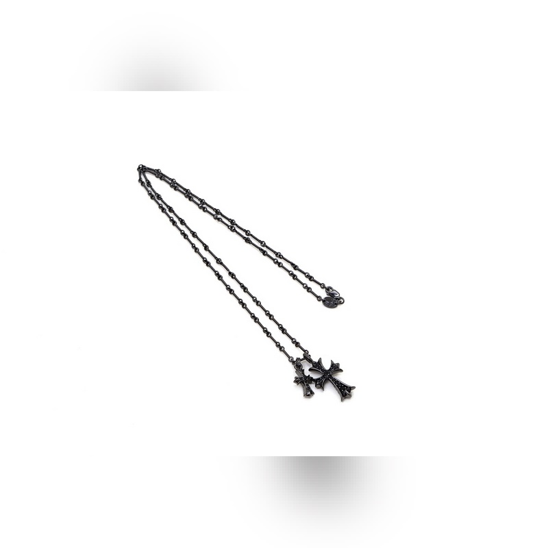 [原單對版] (配全套包裝) Chrome hearts克羅心 特別款雙十字架