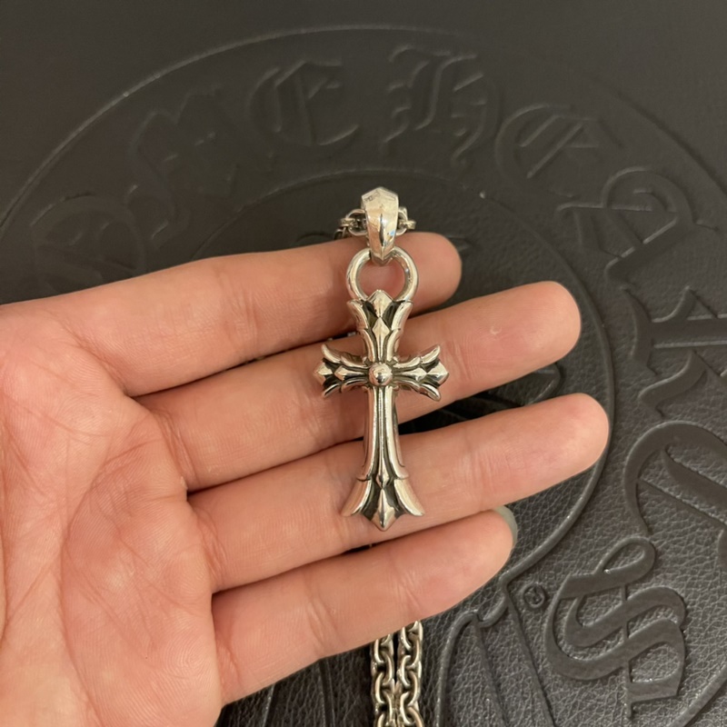 [原單對版] (配全套包裝) Chrome Hearts克羅心 經典款中號雙