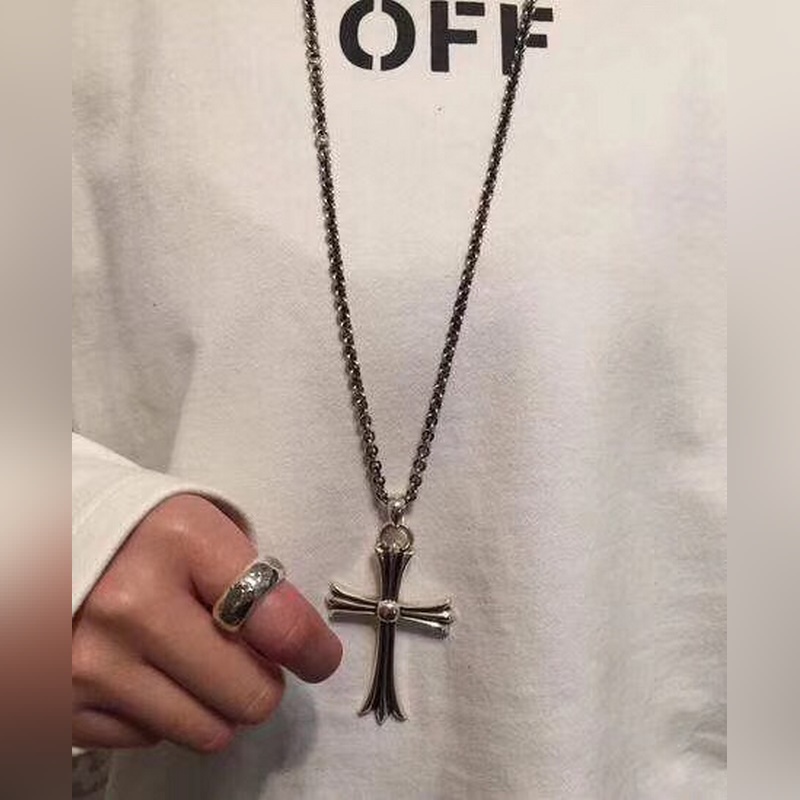 [原單對版] (配全套包裝) Chrome hearts克羅心大號十字架