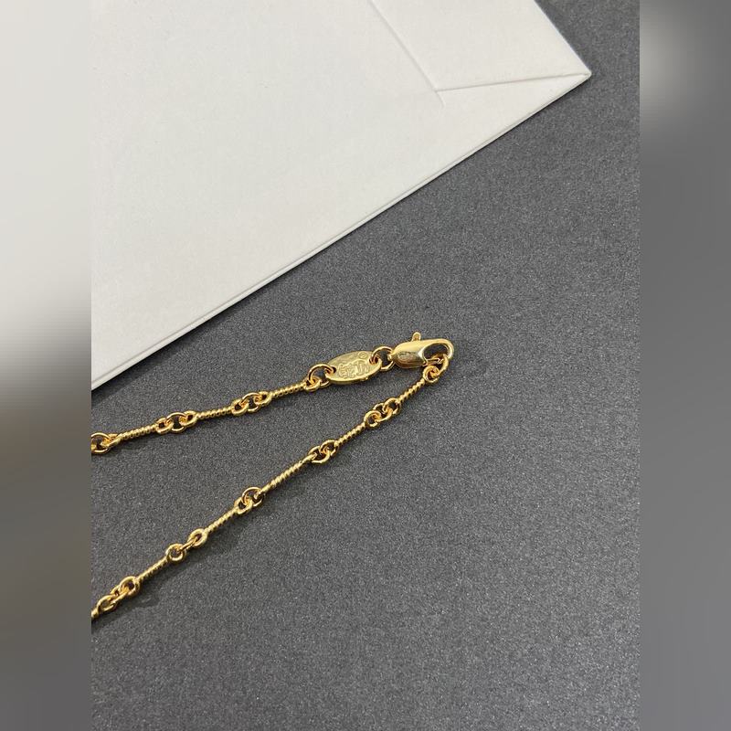 [原單對版] (配全套包裝) [Chrome Hearts克羅心十字架金色項鍊