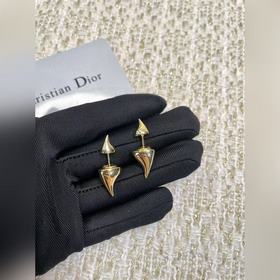 迪奧Dior新款牛 角耳釘