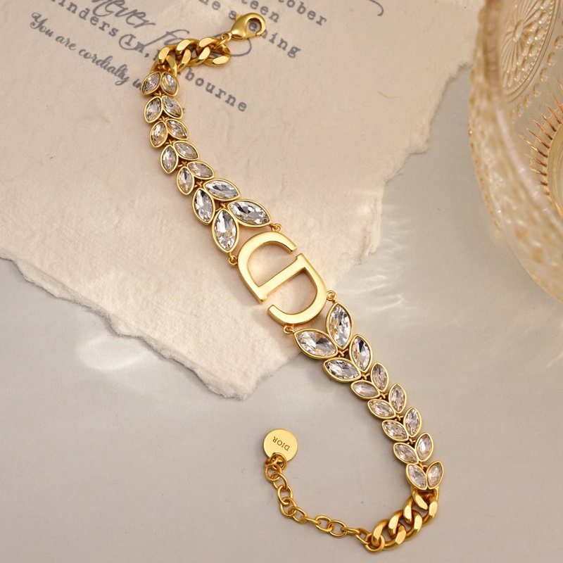 [原單對版] (配全套包裝) Dior 迪奧 手鍊專櫃新款上市 美得不要不要的