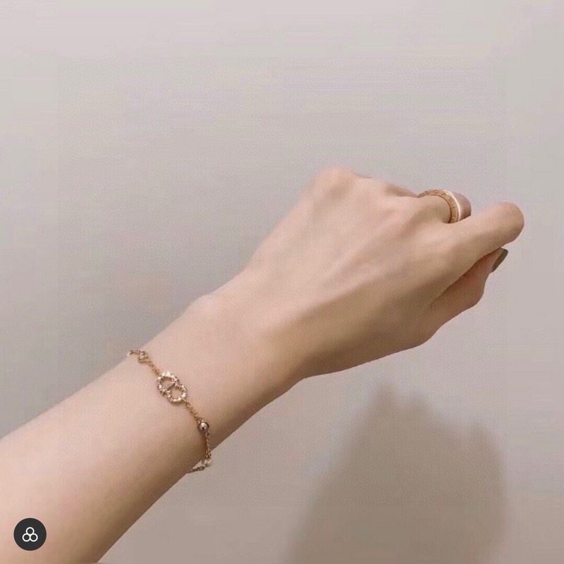 [原單對版] (配全套包裝) Dior 迪奧 火爆新款 CD手鍊米珠珍珠可單獨