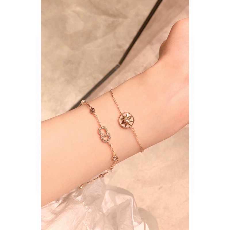 [原單對版] (配全套包裝) Dior 迪奧 火爆新款 CD手鍊米珠珍珠可單獨