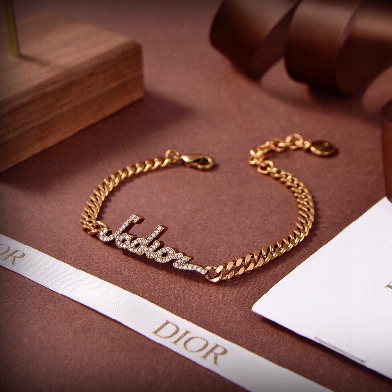新品 原單貨 新款JADIOR迪奧字母手鍊 專櫃一緻 超級有質感