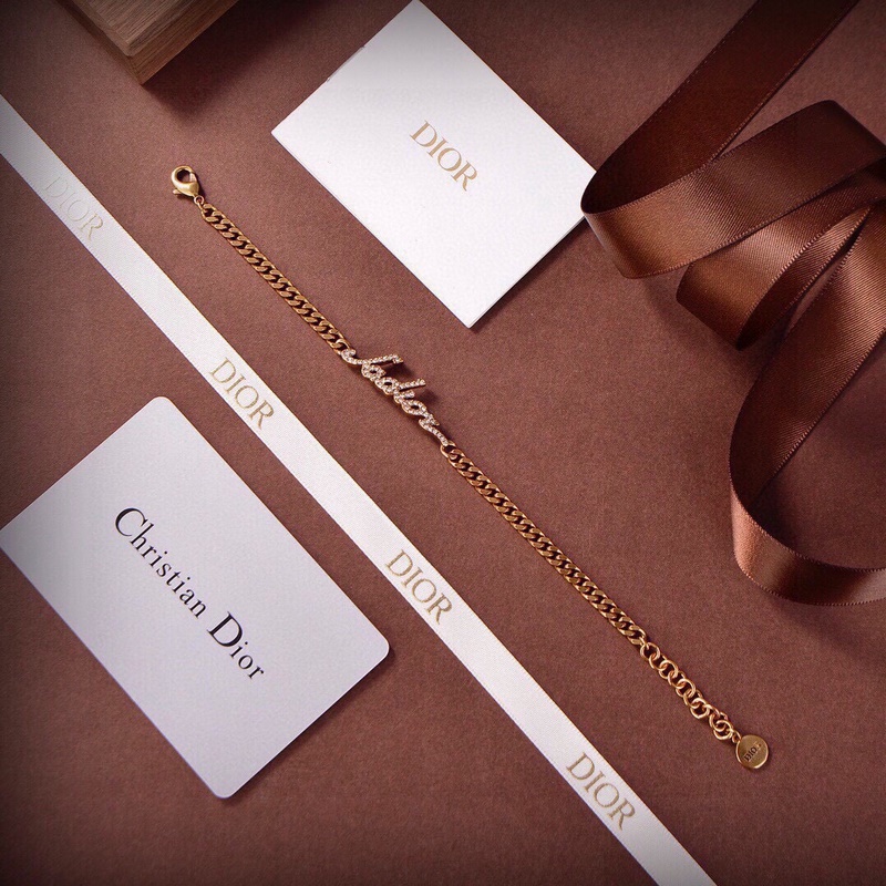 新品 原單貨 新款JADIOR迪奧字母手鍊 專櫃一緻 超級有質感