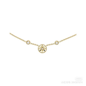 迪奧Dior八芒星項鍊 超精工 Dior輕奢珠寶 Rose des Vents