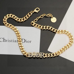 [原單對版]手鍊+項鍊 迪奧 一線大牌都愛的JaDior·迪奧 新品手鍊硬朗的金