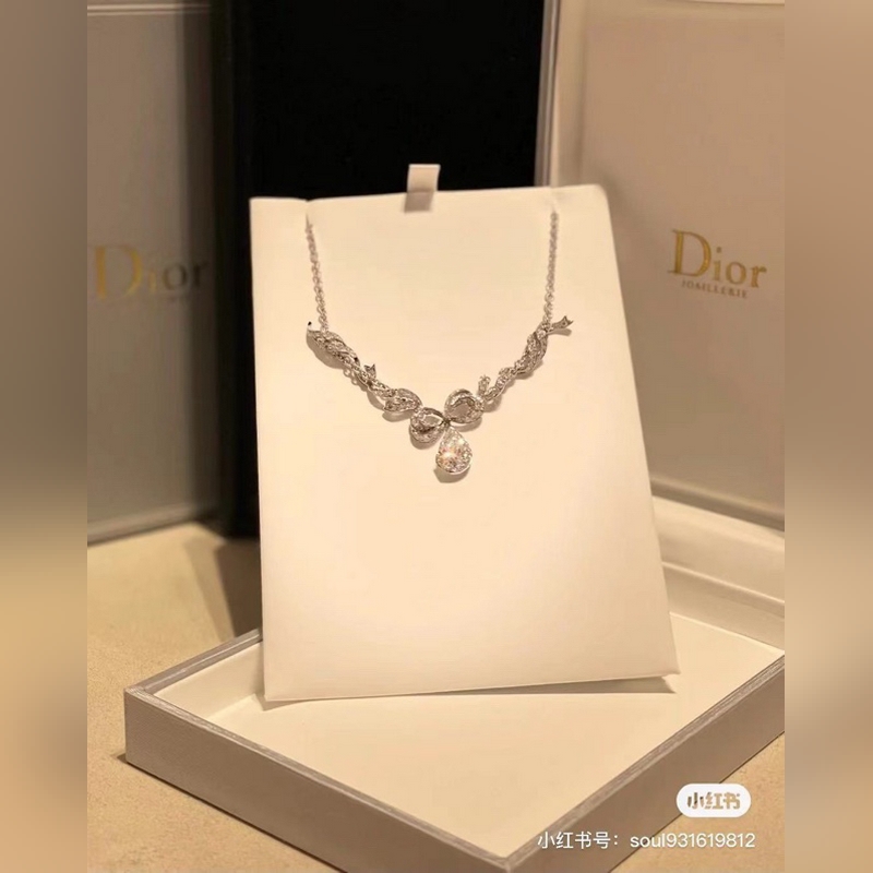 [原單對版] (配全套包裝) Dior 迪奧 項(xiàng)鍊 精選原版一緻 甜美氣質(zhì)高雅