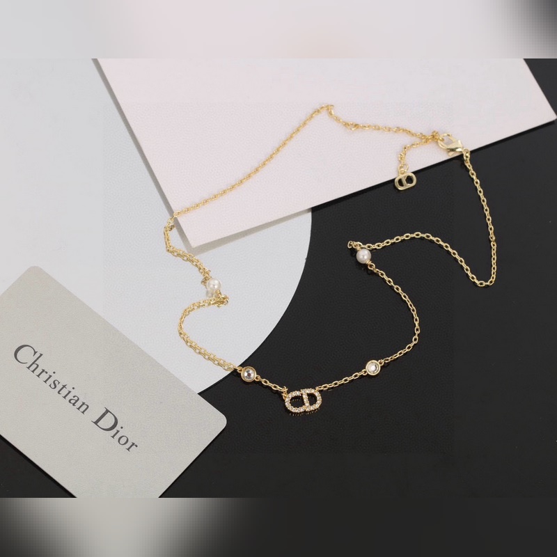 [原單對版]手鍊+項鍊 皇冠迪奧 [Dior CD項鍊 手鍊]Oh my gos