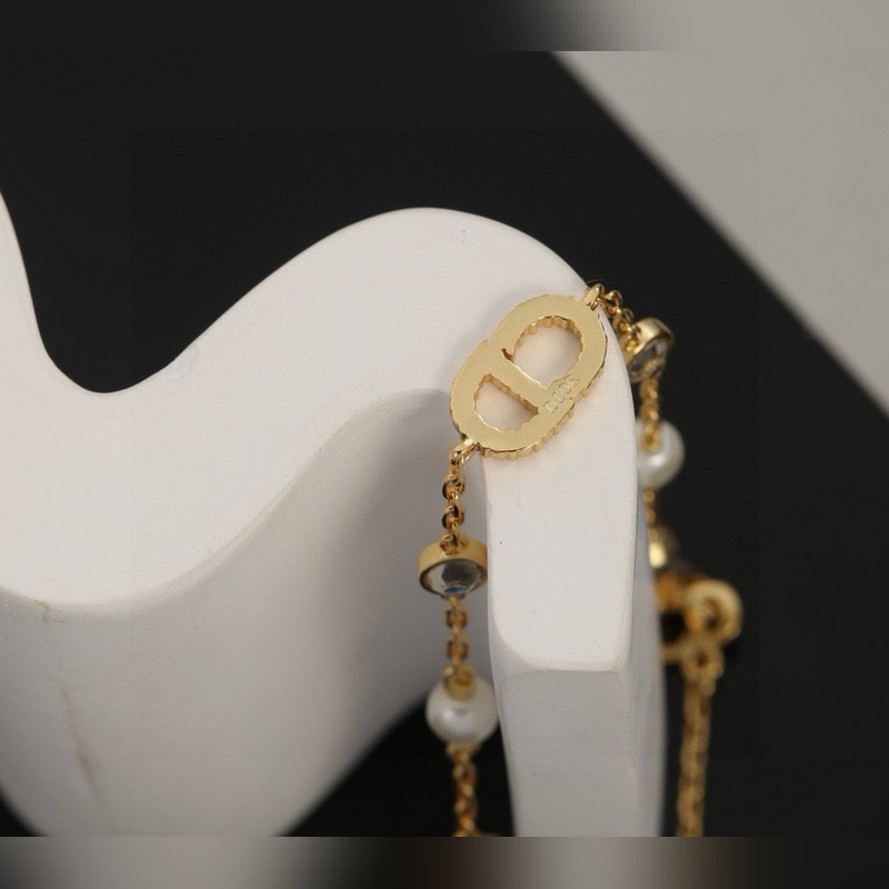 [原單對版]手鍊+項鍊 皇冠迪奧 [Dior CD項鍊 手鍊]Oh my gos