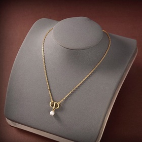 新品 原單貨 新款DIOR迪奧CD項鍊 專櫃一緻 超級有質感