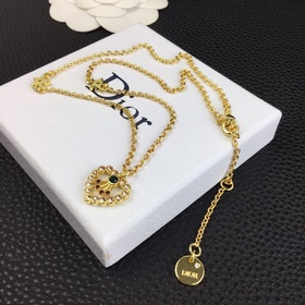 Dior 迪奧愛心字母項鍊專櫃一緻原版材質 新款上市 人手必備款