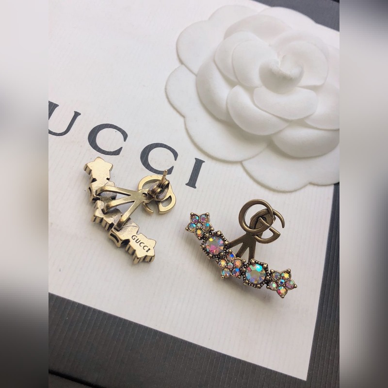 [原單對版] (配全套包裝) Gucci 古馳雙G 耳釘 自購正品獨(dú)家開模，真