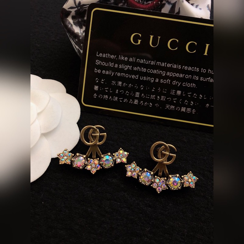 [原單對版] (配全套包裝) Gucci 古馳雙G 耳釘 自購正品獨(dú)家開模，真