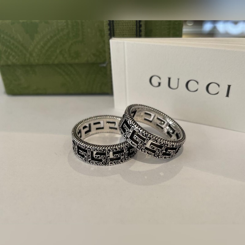 [原單對版] (配全套包裝) Gucci 經典戒指