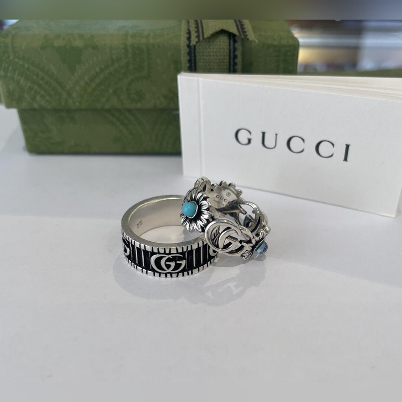 [原單對版] (配全套包裝) Gucci 經典戒指