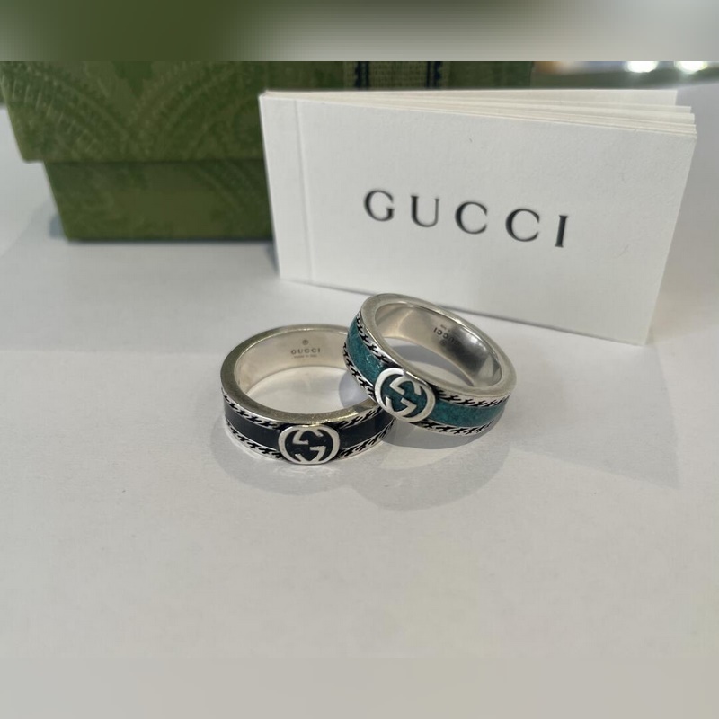 [原單對版] (配全套包裝) Gucci 經典戒指