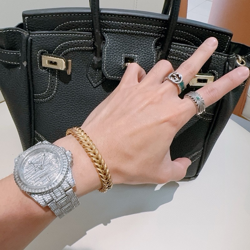 [原單對版] (配全套包裝) Gucci古馳手鐲手環古銀純手工打造最新款手鐲檔