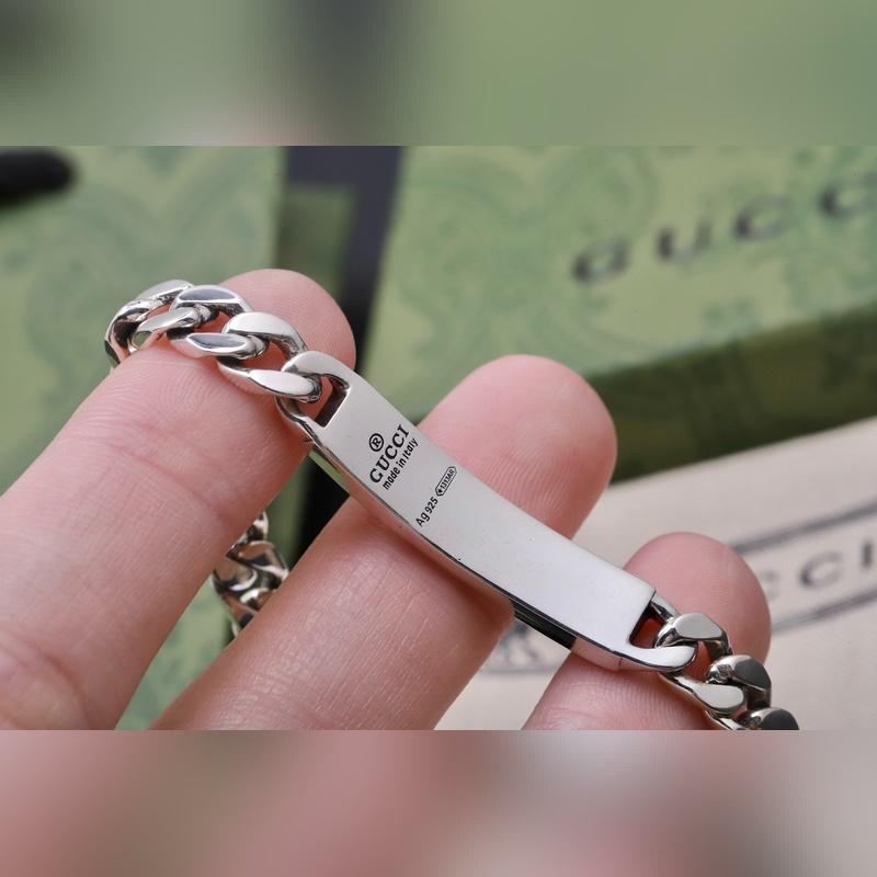 [原單對版] (配全套包裝) Gucci純銀 Ghost系列小精靈 蕭戰同款手