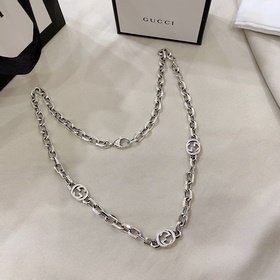 [原單對(duì)版] (配全套包裝) 今日上新 Gucci古馳雙G互扣式重版項(xiàng)鍊