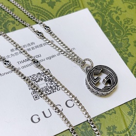 [原單對(duì)版] (配全套包裝) 新品發(fā)布 巨帥 Gucci古馳項(xiàng)鍊最新款鍊條檔次