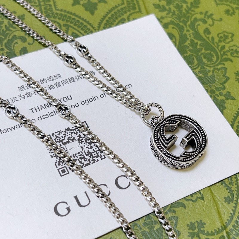 [原單對版] (配全套包裝) 新品發布 巨帥 Gucci古馳項鍊最新款鍊條檔次