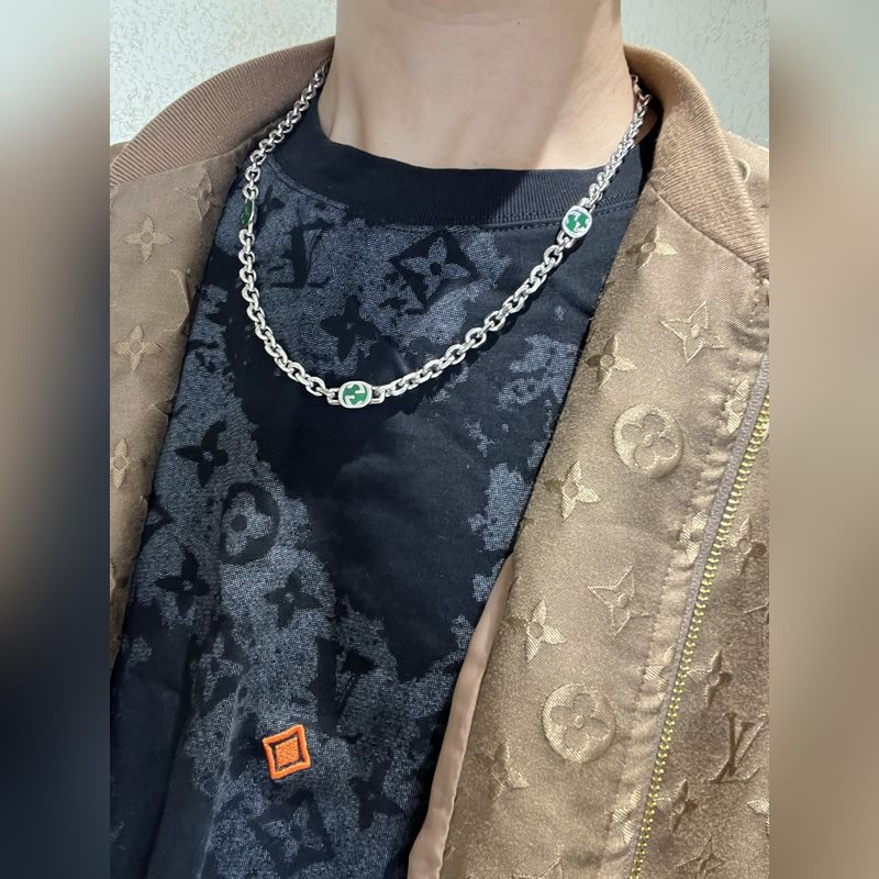 [原單對(duì)版] (配全套包裝) Gucci古馳項(xiàng)鍊最新款鍊條檔次更高明星同款經(jīng)典