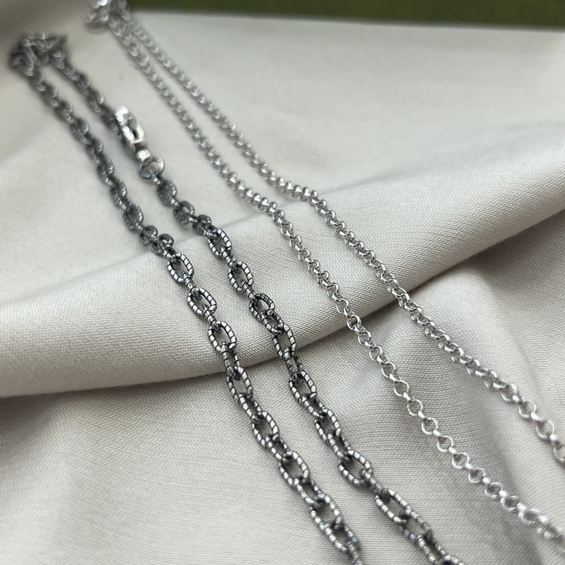 [原單對版]小號價格2300  大號價格2500 Gucci古馳925純銀雙G