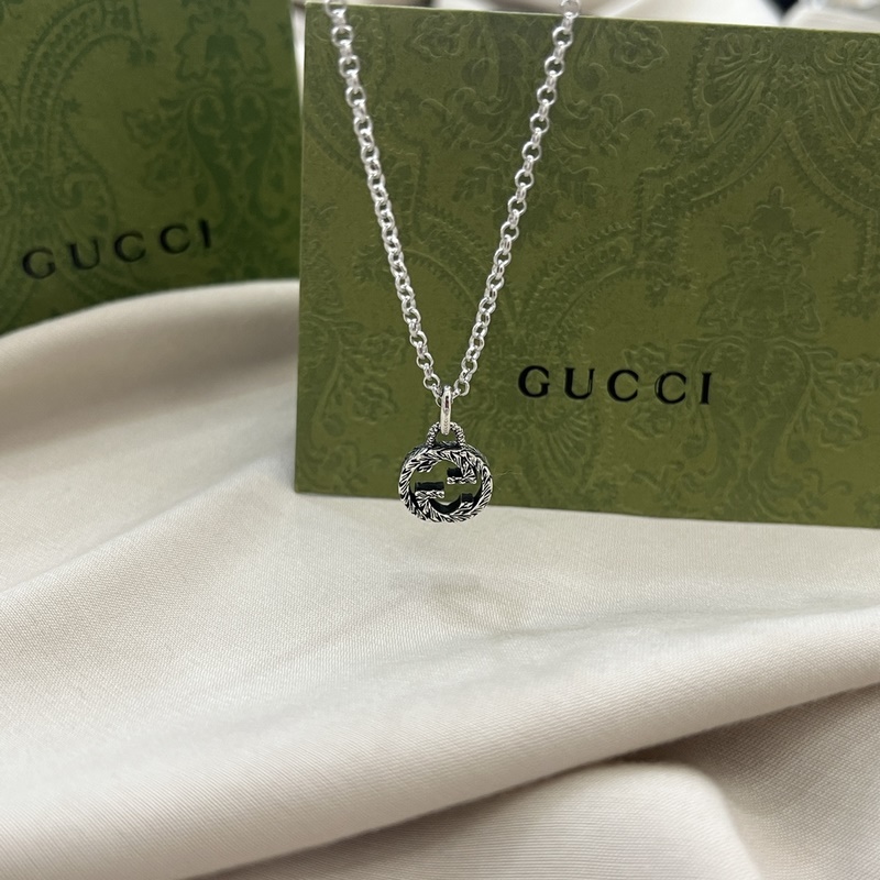 [原單對版]小號價格2300  大號價格2500 Gucci古馳925純銀雙G