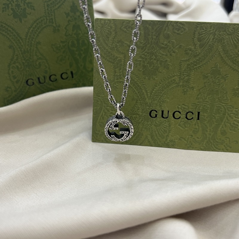 [原單對版]小號價格2300  大號價格2500 Gucci古馳925純銀雙G