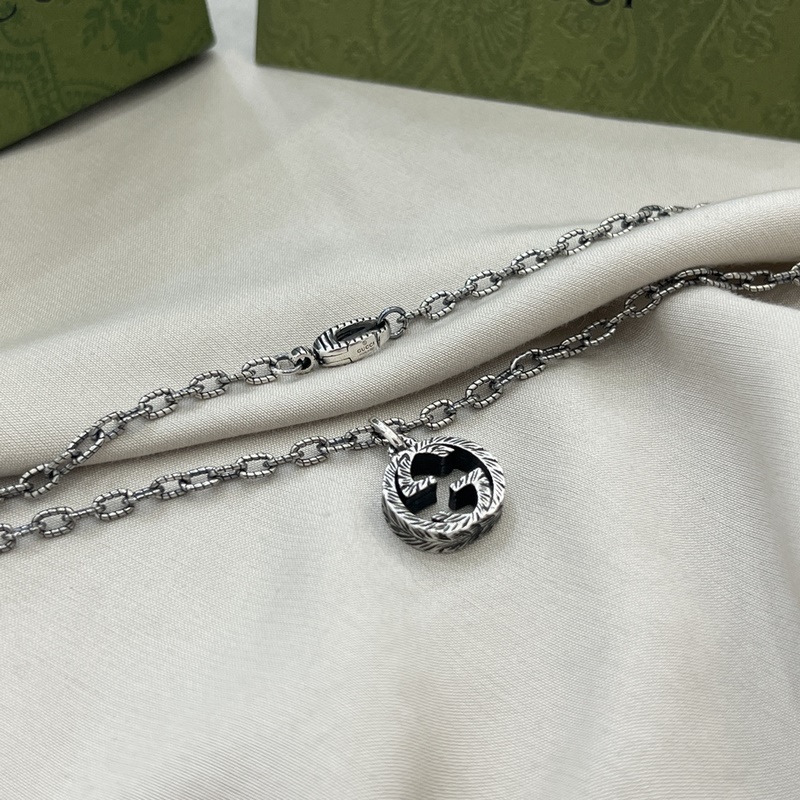 [原單對版]小號價格2300  大號價格2500 Gucci古馳925純銀雙G