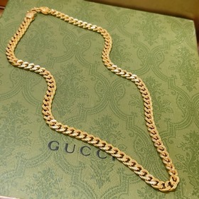 [原單對(duì)版](配全套包裝) Gucci古馳項(xiàng)鍊最新款鍊條檔次更高明星同款A(yù)nge