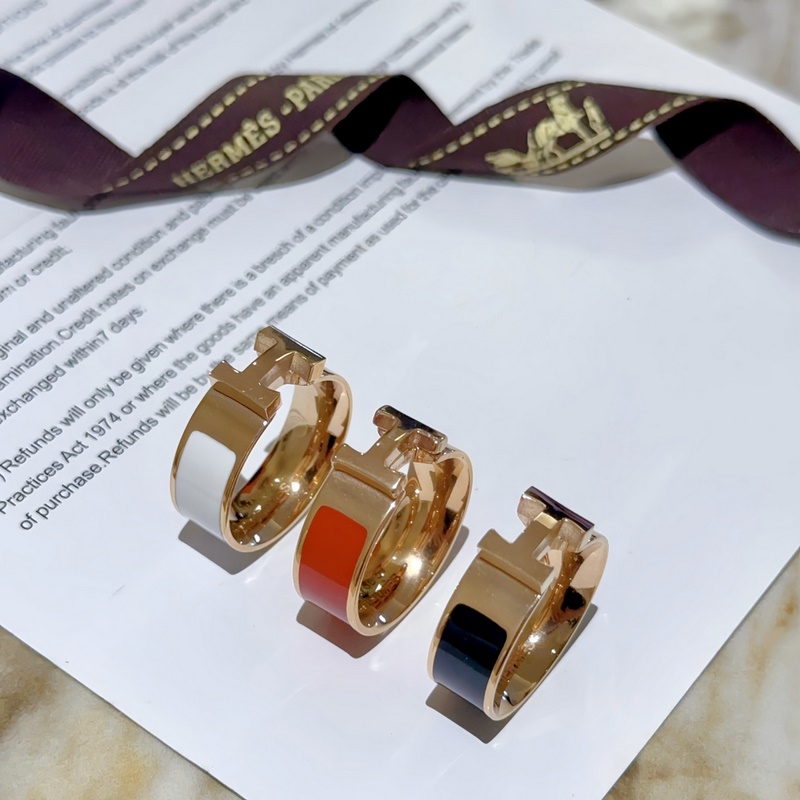 [原單對(duì)版] (配全套包裝) 男女都可以戴 愛(ài)馬仕戒指經(jīng)典 高端大氣上檔次 豬